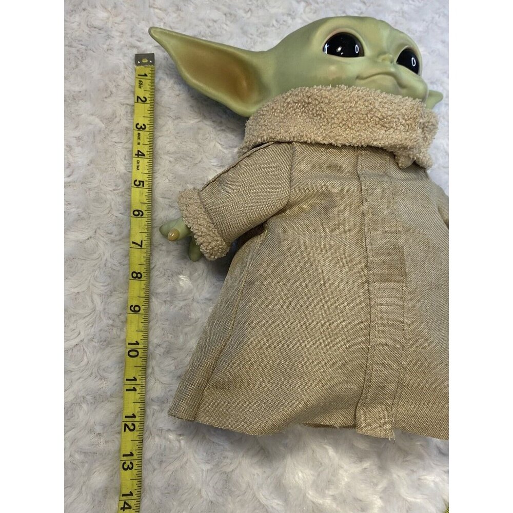 Star Wars The Mandalorian Baby Yoda Grogu Vinyl Plush 12" - Picture 6 of 9